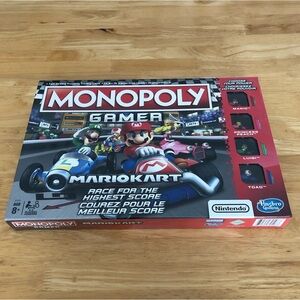 Hasbro Monopoly Gamer Mario Kart board game New sealed